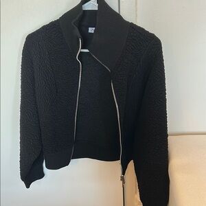 Zara Textured Women's bomber Jacket